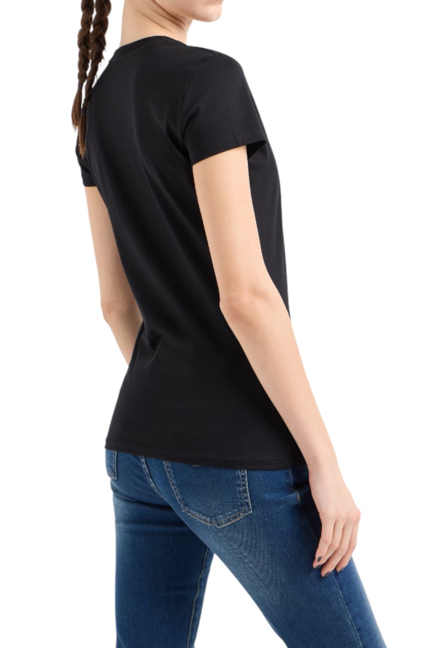 Armani Exchange T-Shirts And Polos Black Zwart