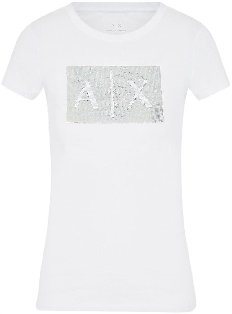Armani Exchange T-Shirts And Polos White Wit
