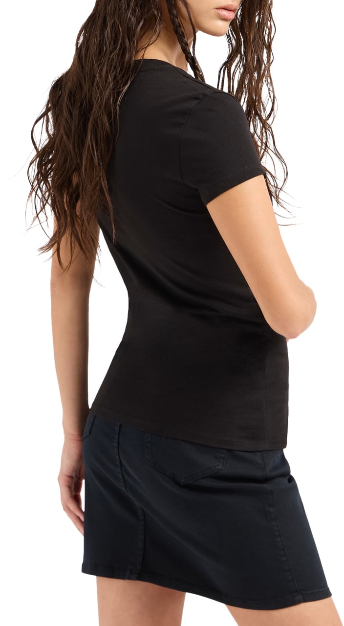 Armani Exchange T-Shirts And Polos Black Zwart