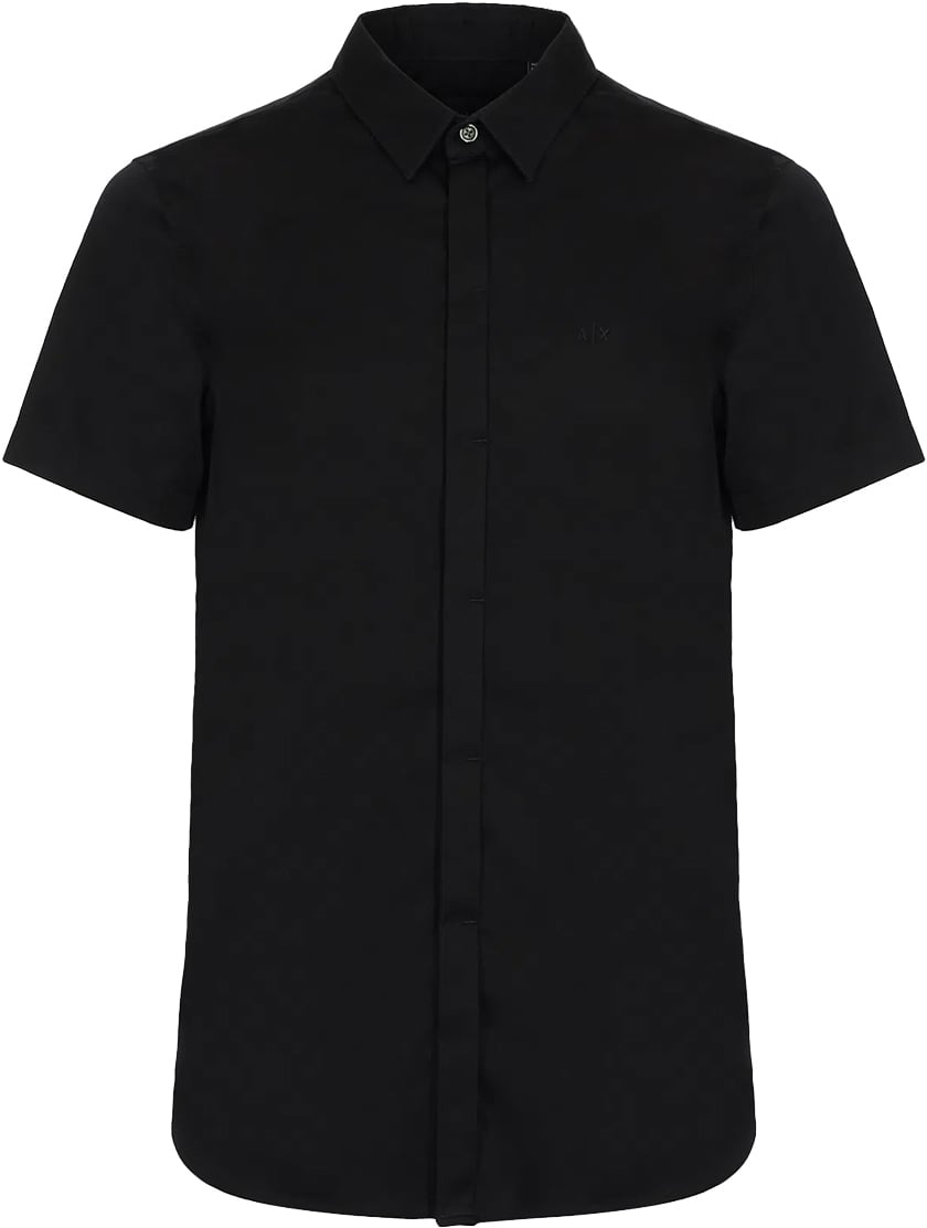 Armani Exchange Shirts Black Zwart