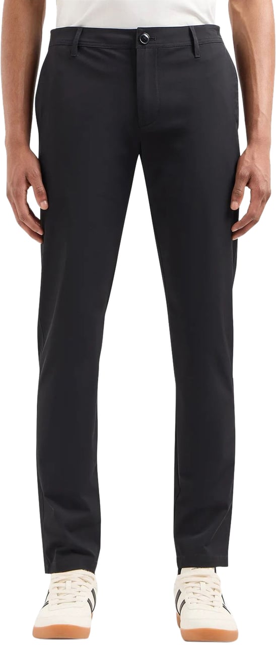 Armani Exchange Trousers Black Zwart