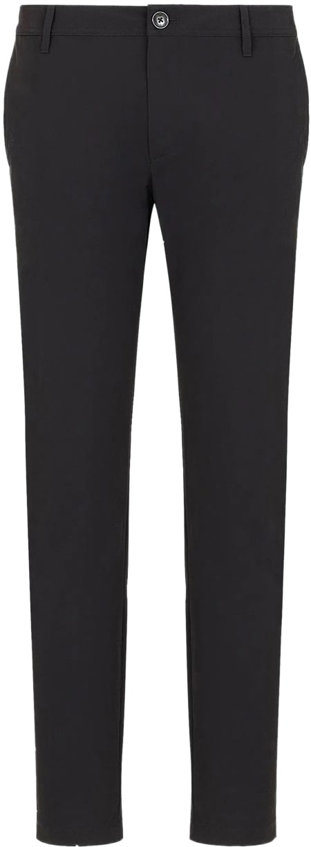 Armani Exchange Trousers Black Zwart