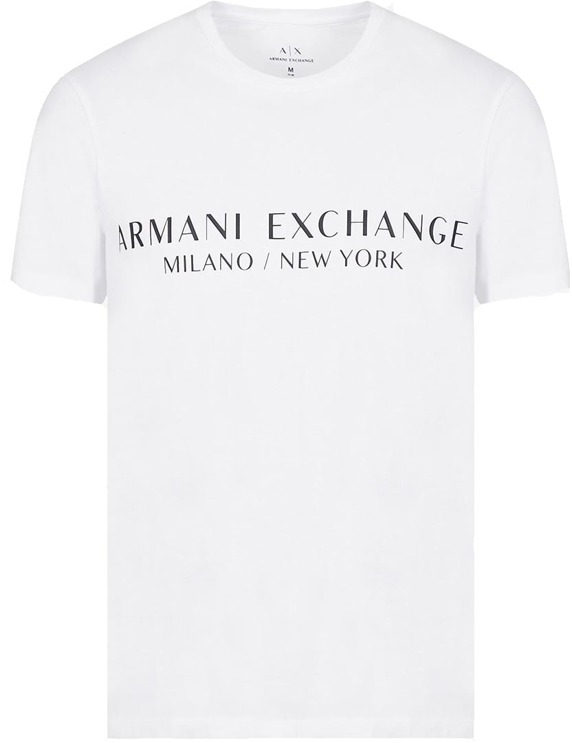 Armani Exchange T-Shirts And Polos White Wit