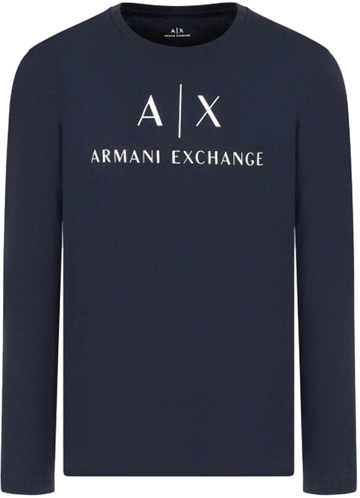 Armani Exchange T-Shirts And Polos Blue Blauw