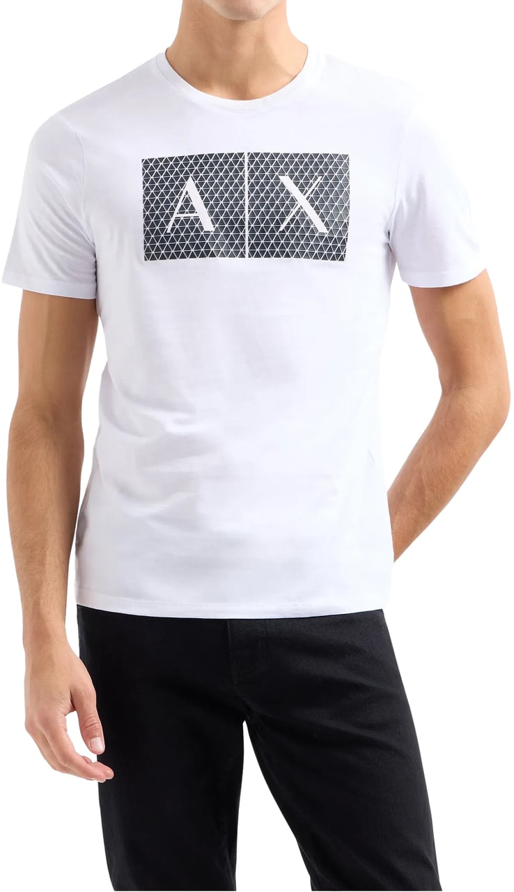 Armani Exchange T-Shirts And Polos White Wit