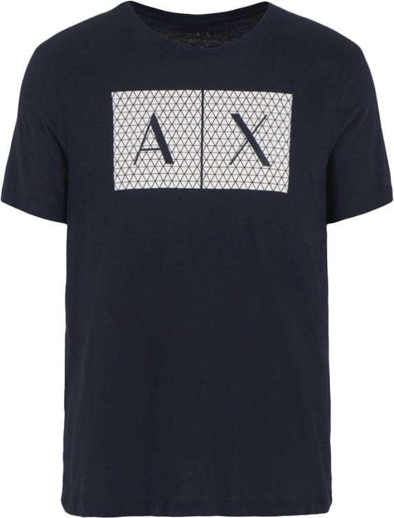 Armani Exchange T-Shirts And Polos Blue Blauw
