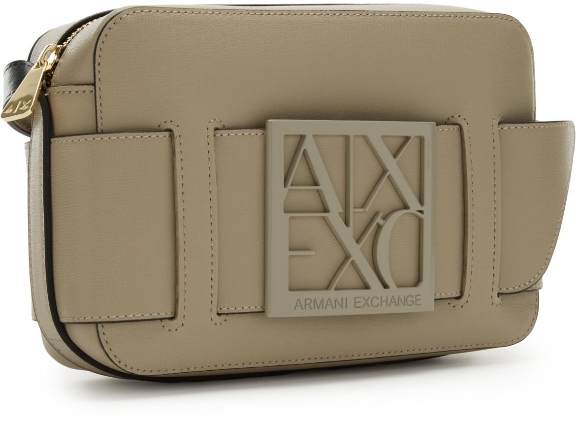 Armani Exchange Crossbody Tas Beige