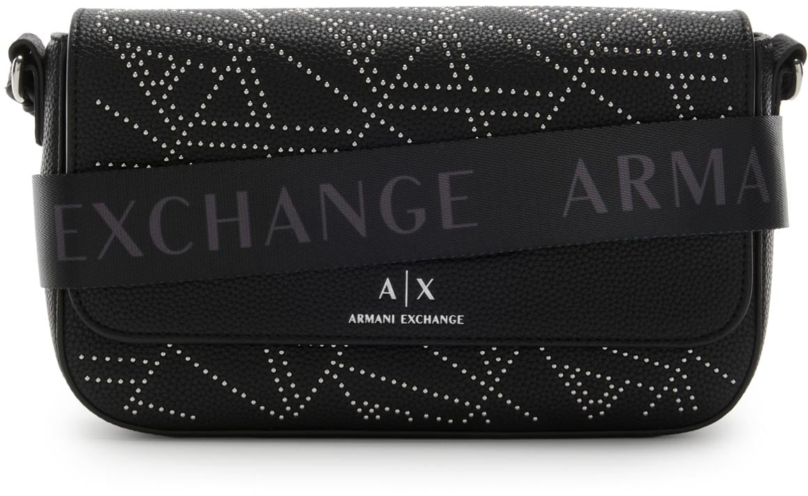 Armani Exchange Crossbody Tas Zwart