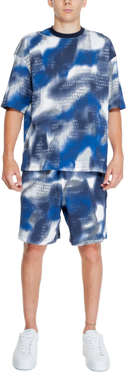 Armani Exchange Men T-Shirt Blauw