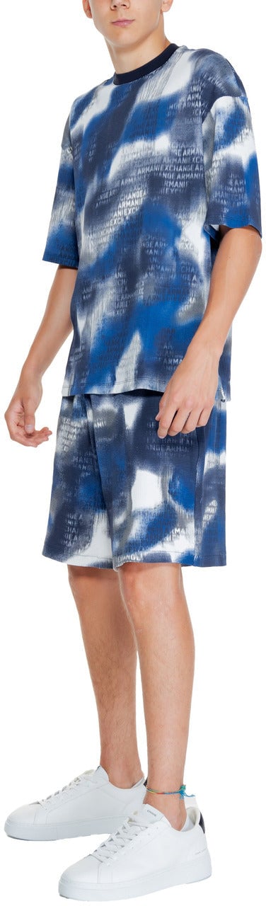 Armani Exchange Men T-Shirt Blauw