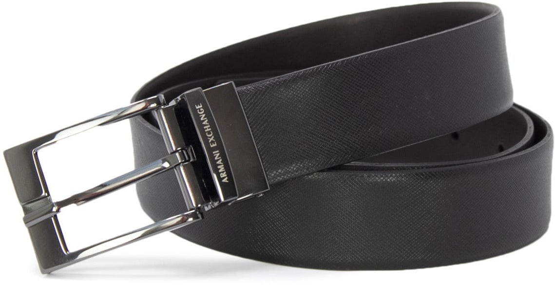 Armani Exchange Armani Exchange Men Belt Zwart