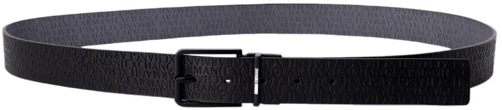 Armani Exchange Armani Exchange Men Belt Zwart