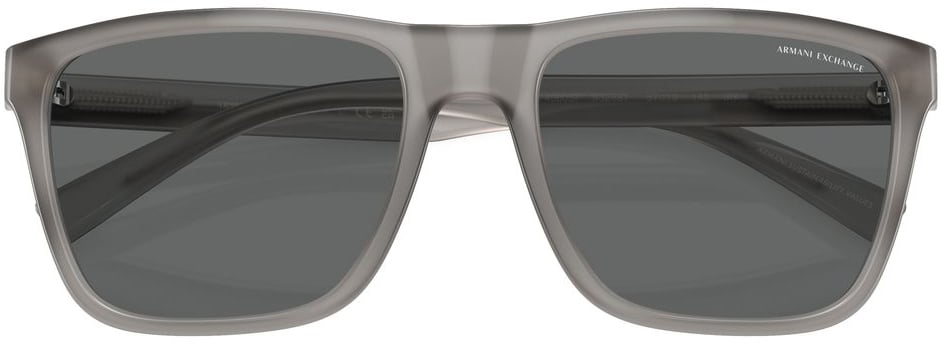 Armani Exchange Gray Resin Sunglasses Grijs