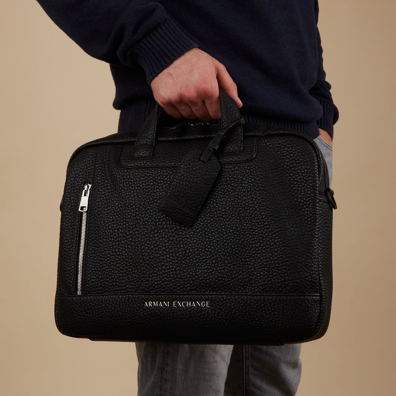 Armani Exchange - Tas - Zwart Zwart