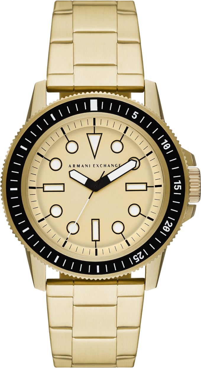 Armani Exchange - Horloge - Goud Goud