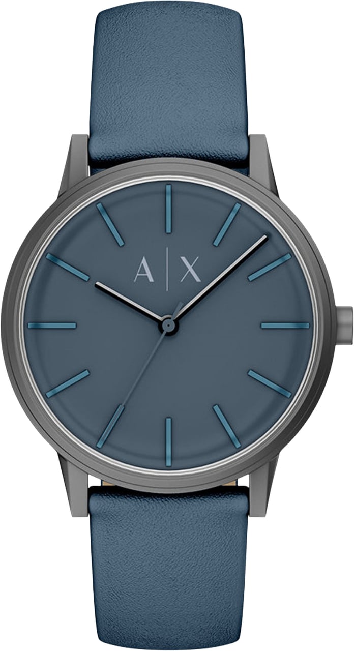 Armani Exchange - Horloge - Blauw Grijs