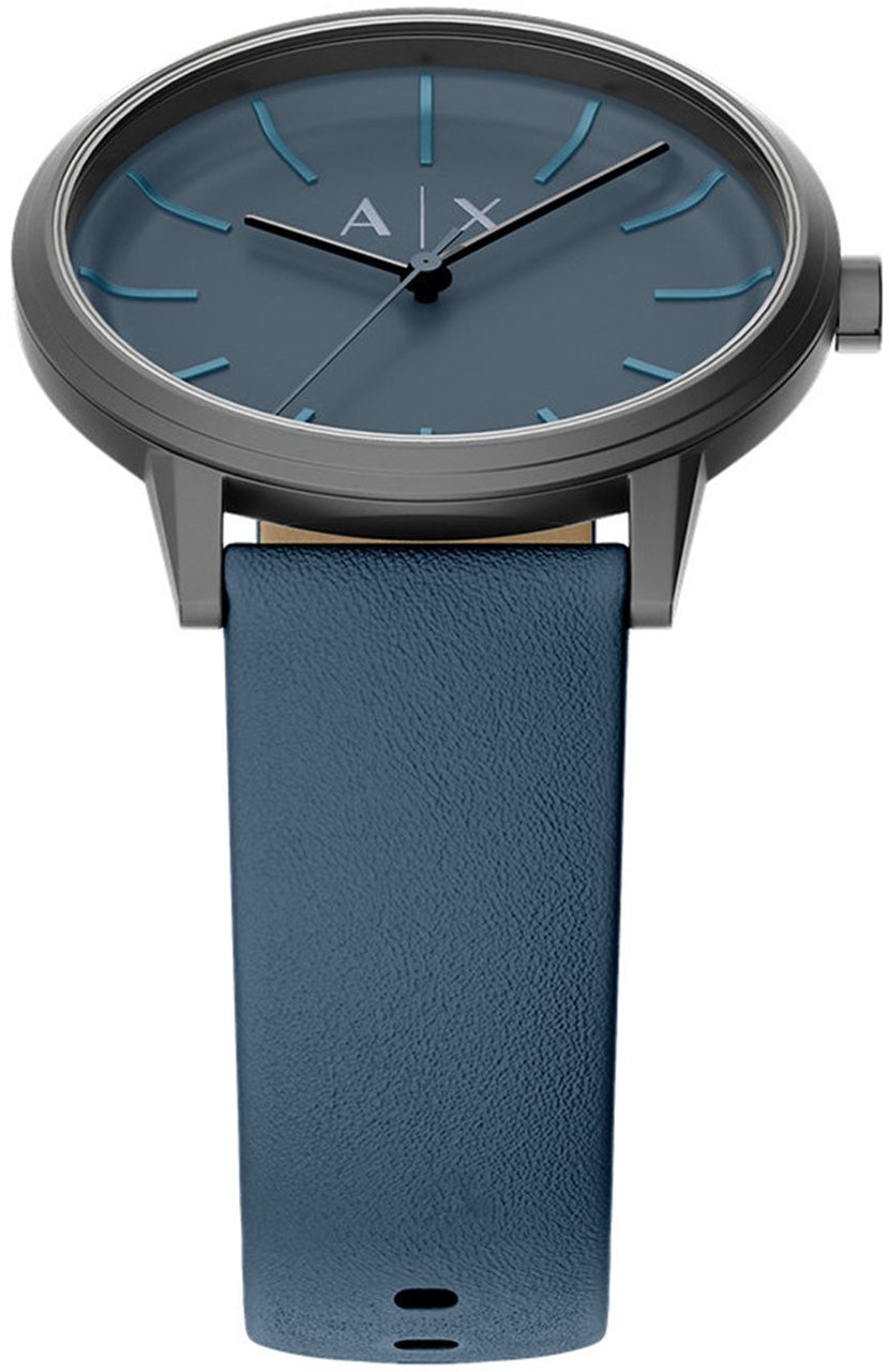 Armani Exchange - Horloge - Blauw Grijs
