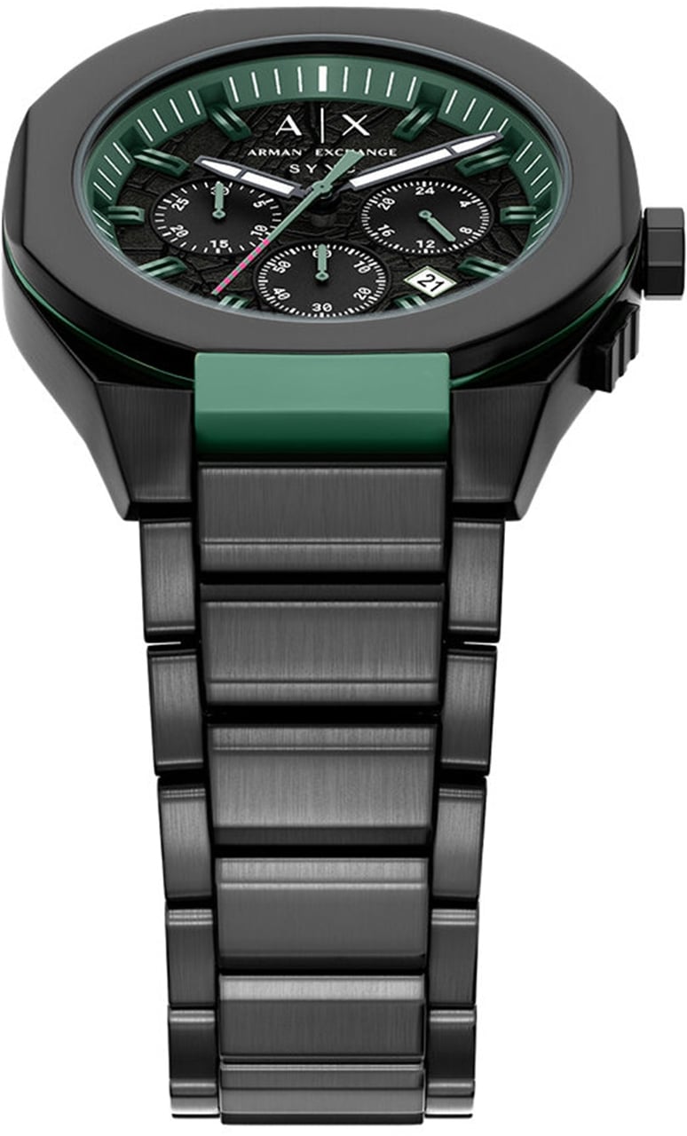 Armani Exchange - Horloge - Zwart Zwart