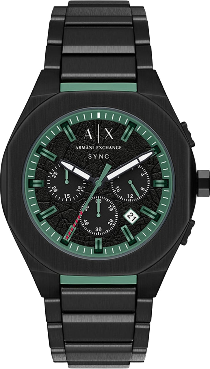 Armani Exchange - Horloge - Zwart Zwart