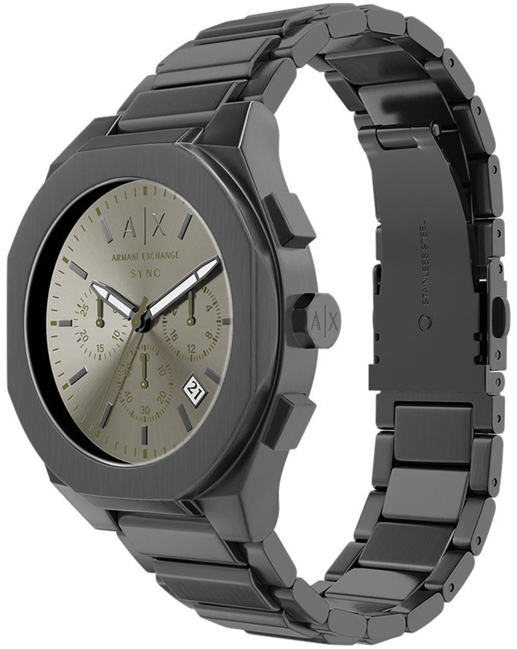 Armani Exchange - Horloge - Grijs Grijs