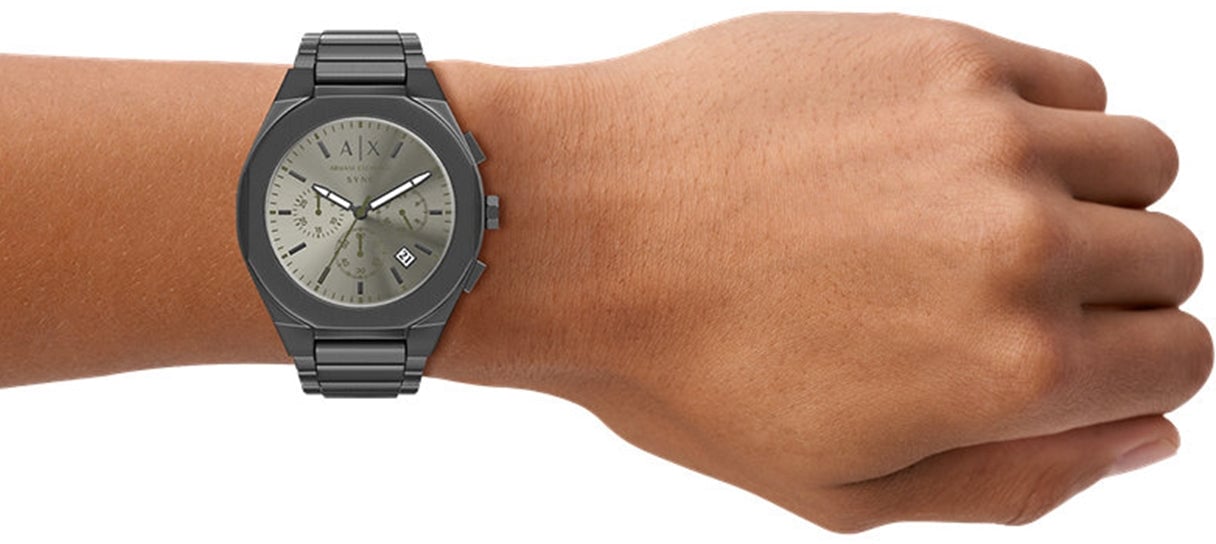 Armani Exchange - Horloge - Grijs Grijs
