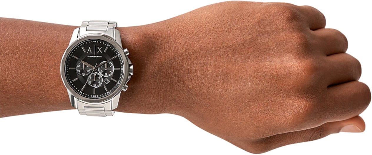 Armani Exchange Zilver Horloge Zilver