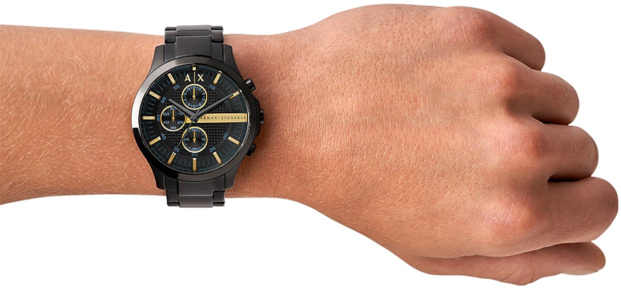 Armani Exchange Hampton Horloge Zwart