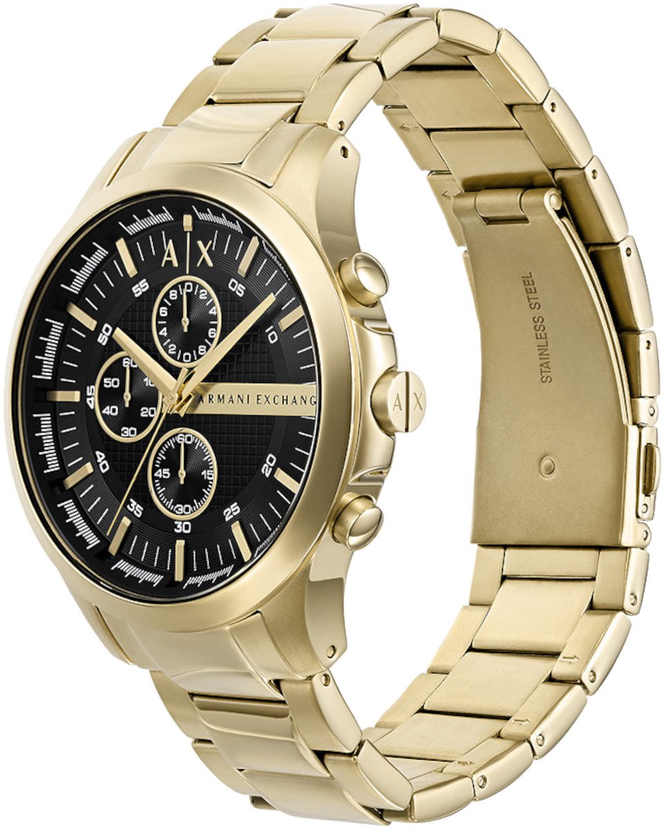 Armani Exchange Hampton Horloge Goud