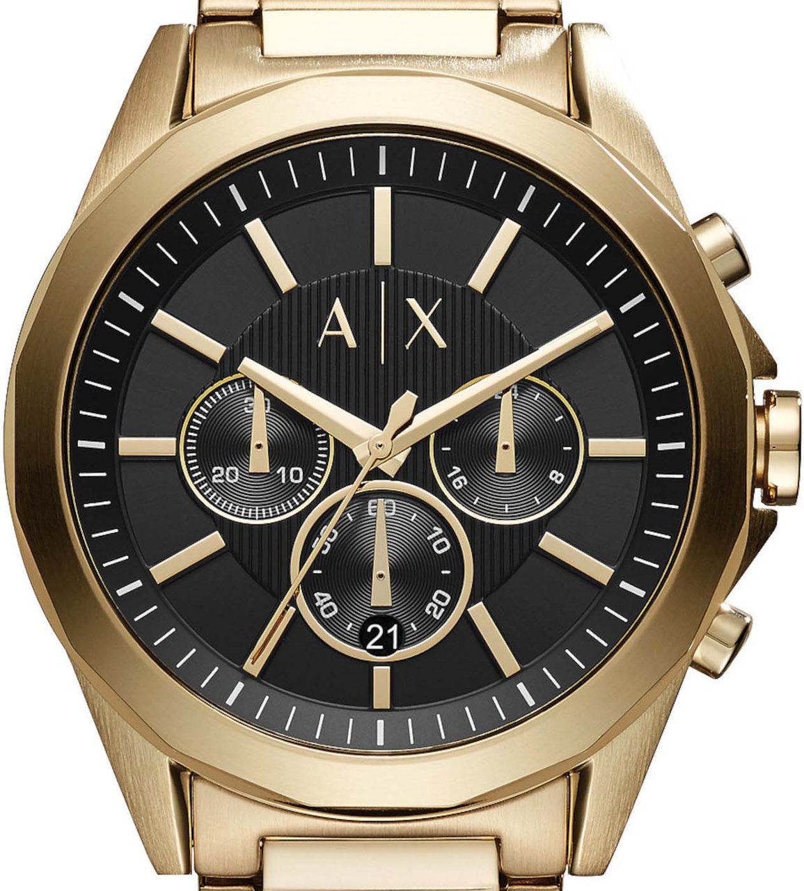 Armani Exchange Drexler Horloge Goud