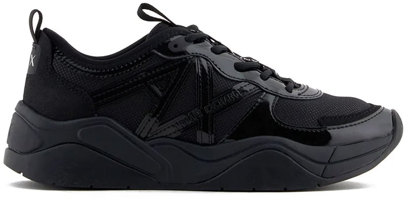 Armani Exchange Sneakers Black Zwart