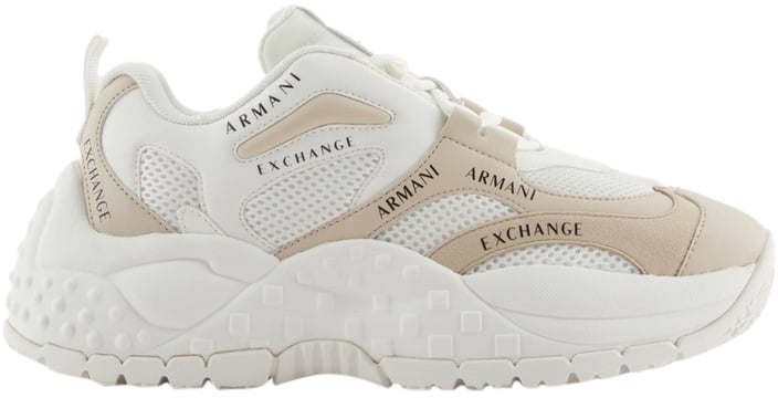 Armani Exchange Sneakers White Wit