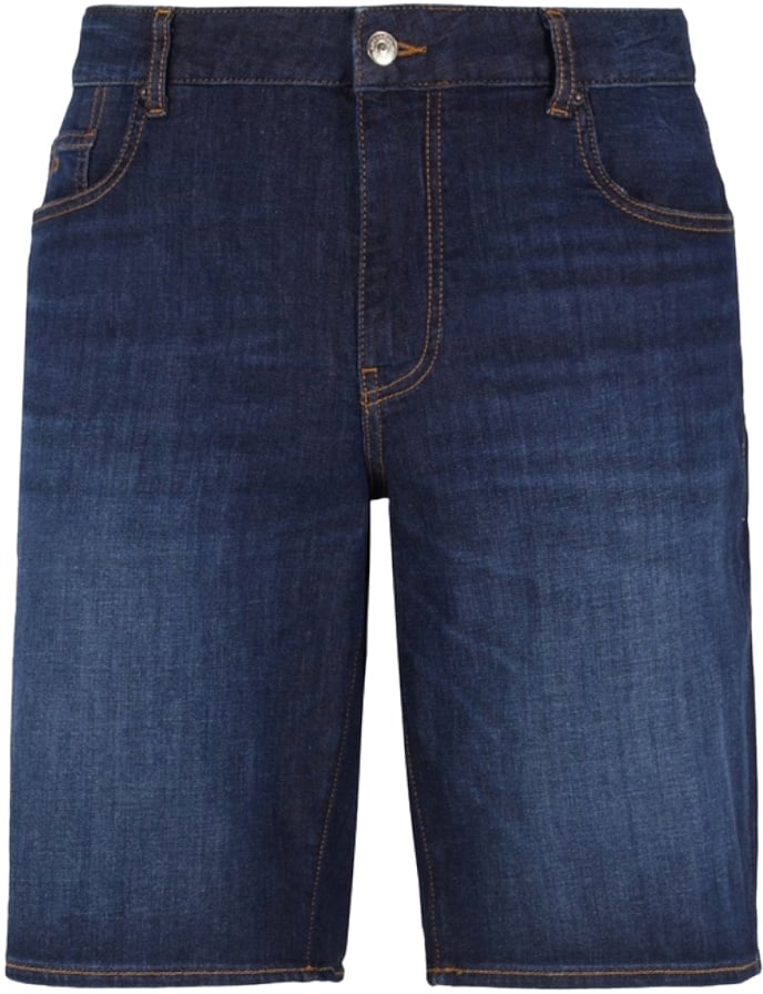 Armani Exchange Trousers Denim Scuro Blauw