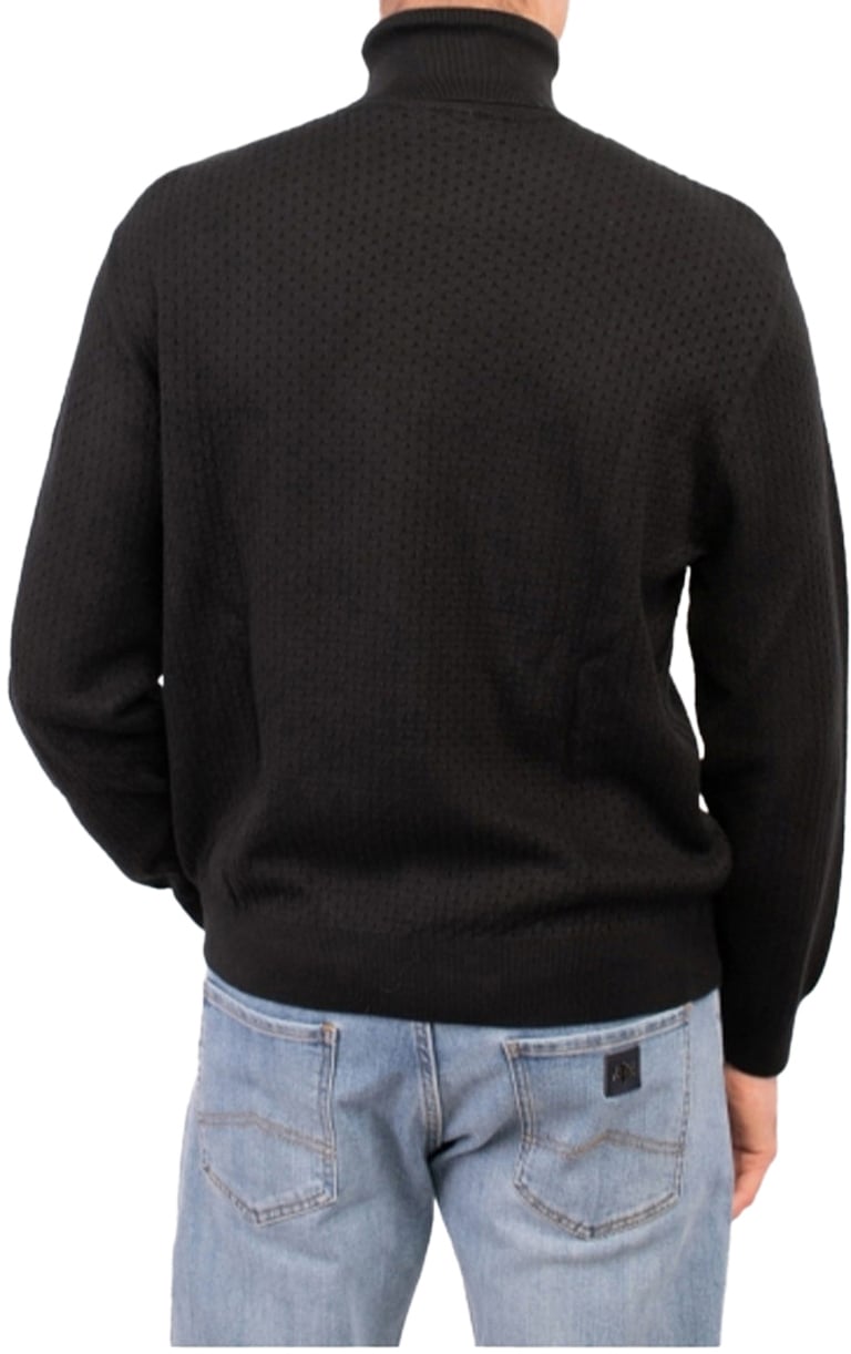 Armani Exchange Sweaters Black Zwart