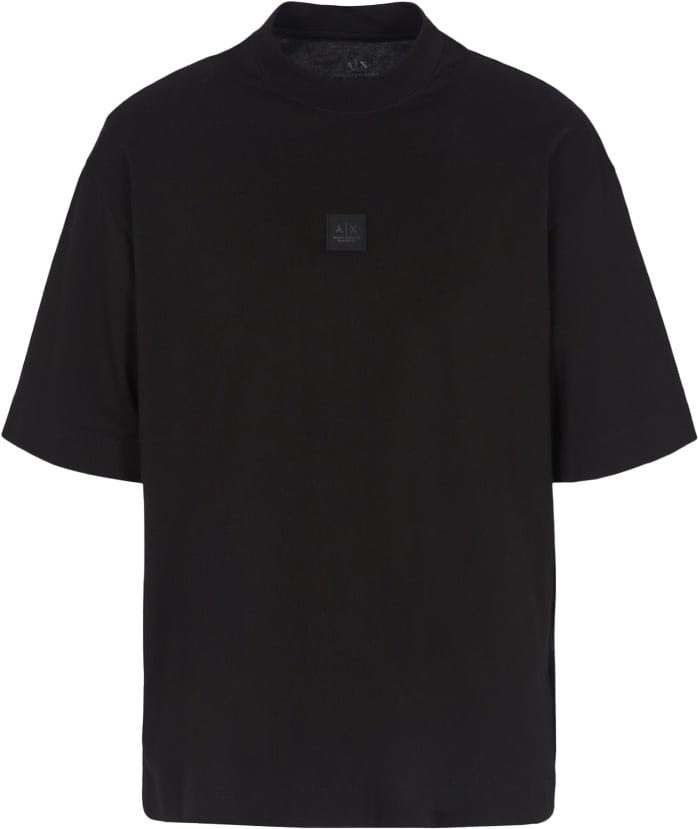 Armani Exchange T-Shirts And Polos Black Zwart
