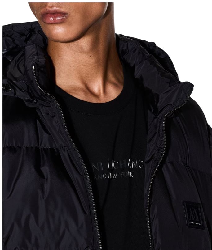 Armani Exchange Coat Zwart