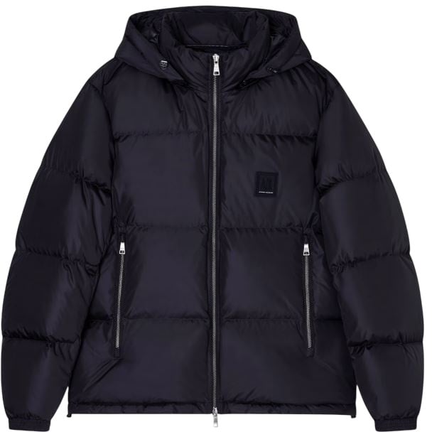 Armani Exchange Coat Zwart