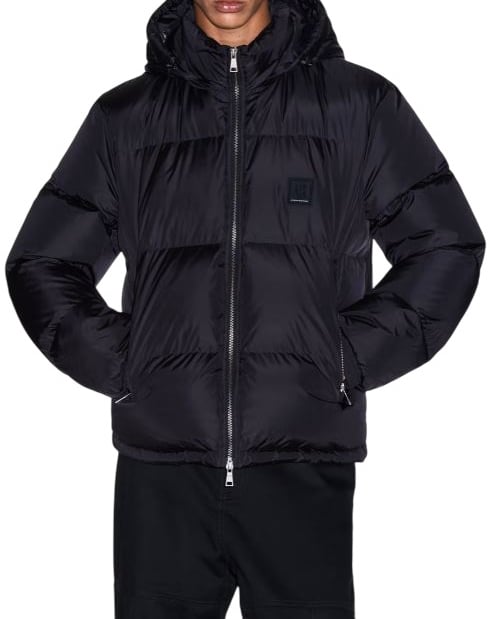 Armani Exchange Coat Zwart