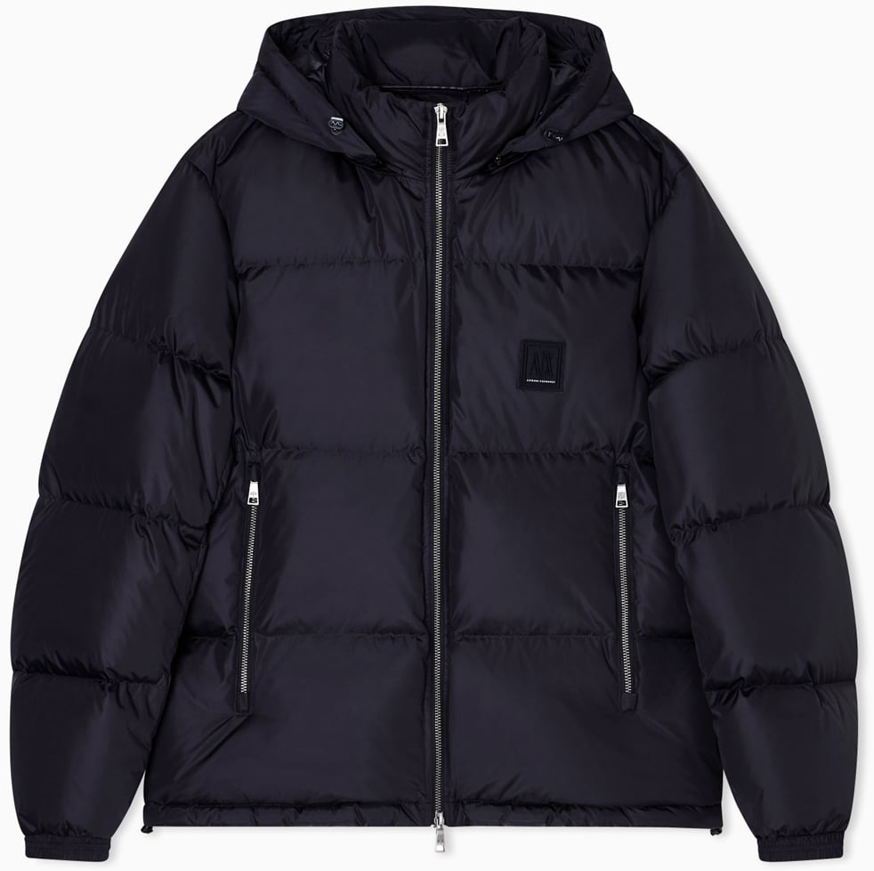 Armani Exchange Coats Black Zwart