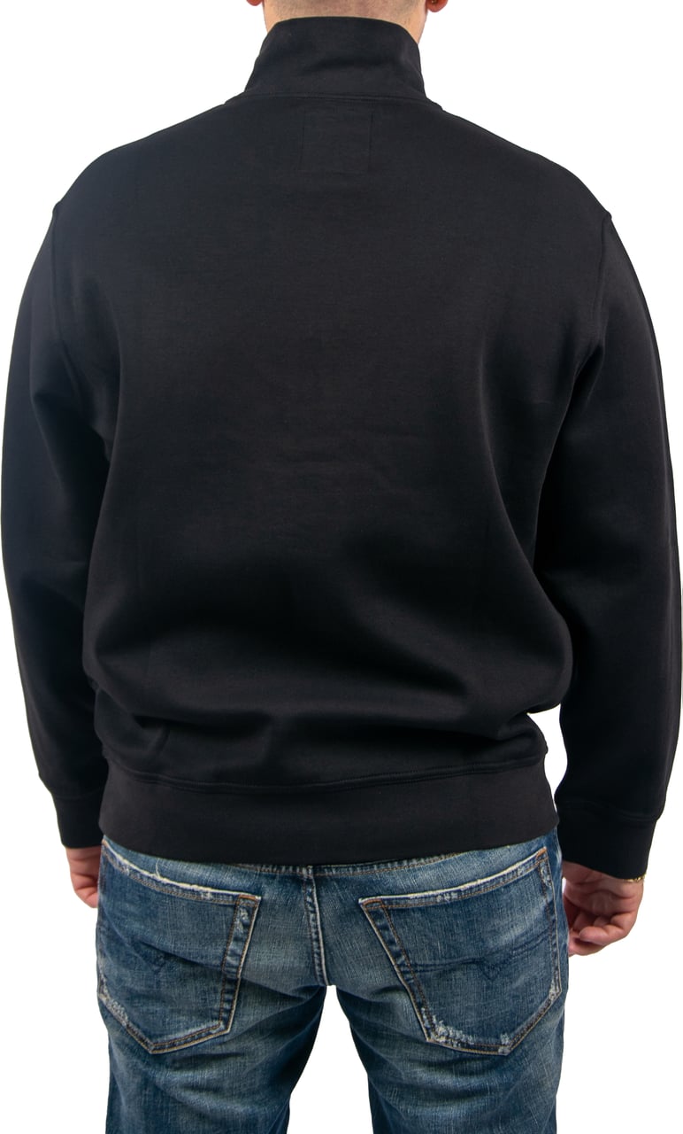 Armani Exchange Armani Exchange Sweatshirt 1/4 Zip Zwart