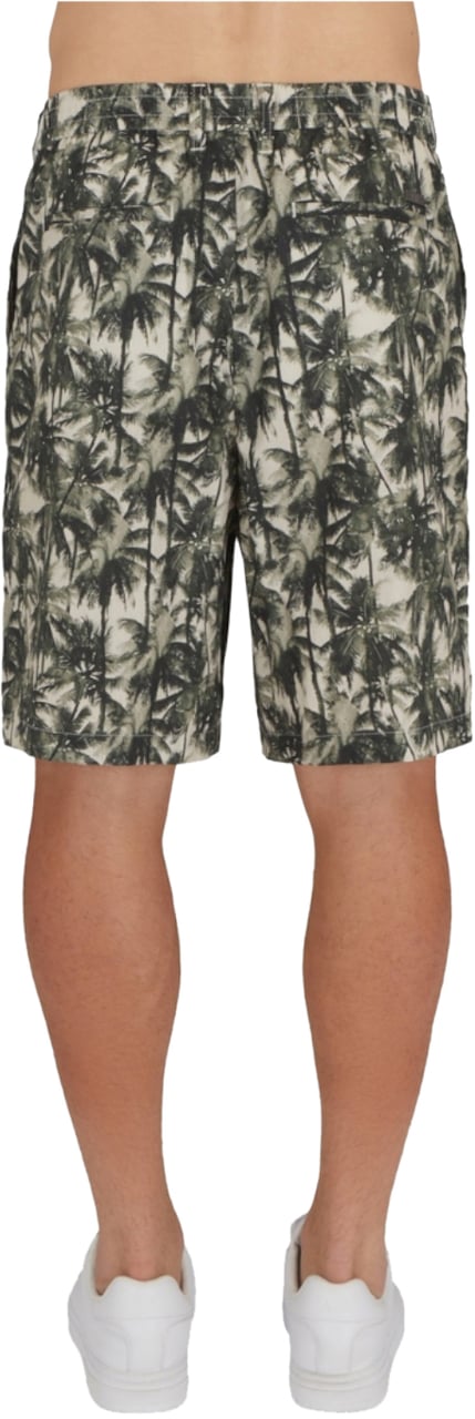 Armani Exchange Trousers Verde Palme Divers
