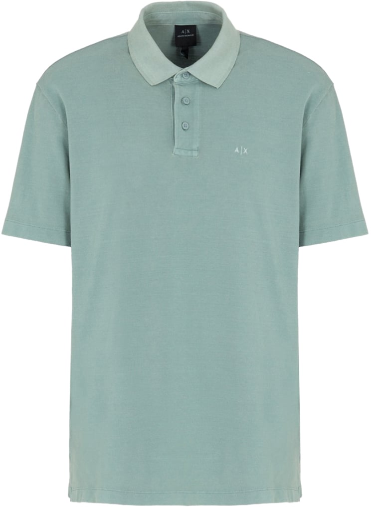 Armani Exchange T-Shirts And Polos Green Groen