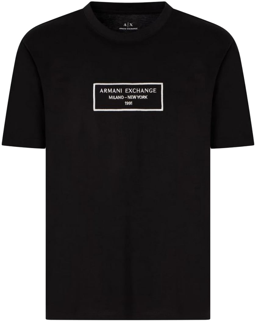 Armani Exchange T-Shirts And Polos Black Zwart