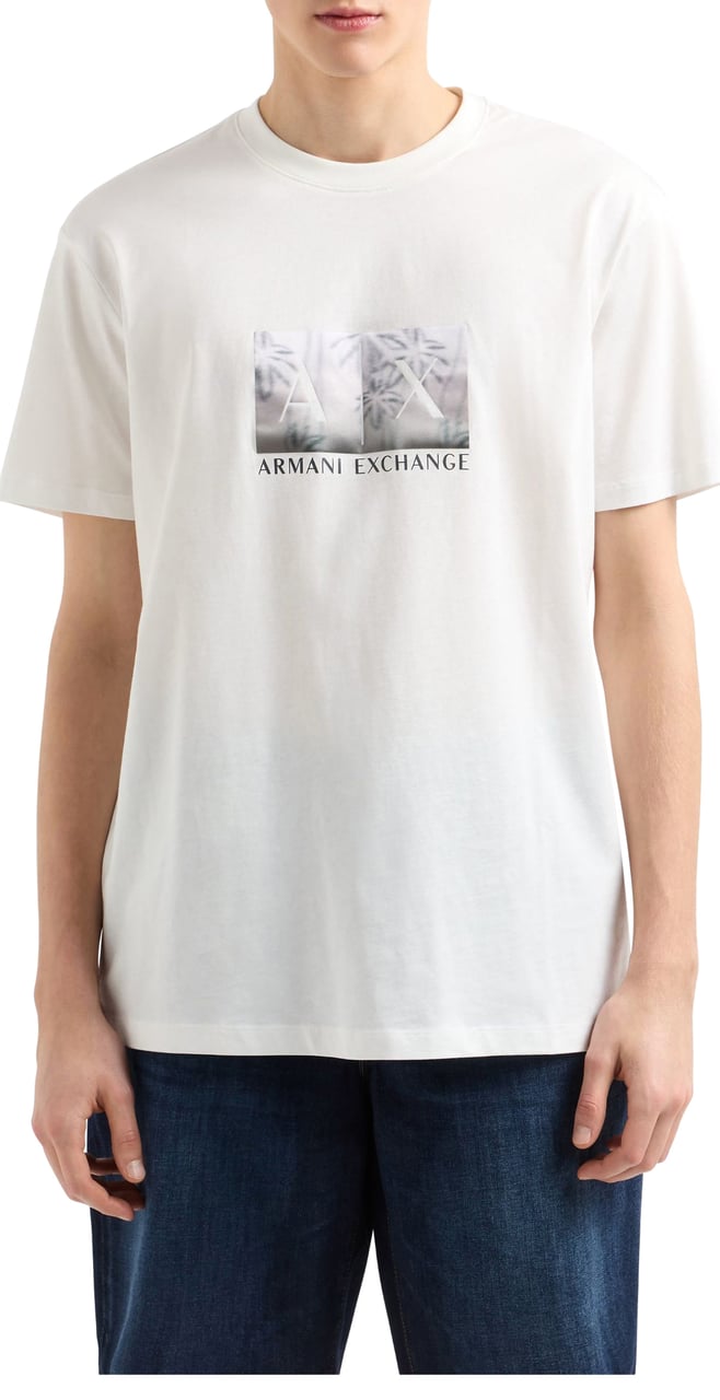 Armani Exchange Armani Exchange  T-shirts Off White Xm000555 Af10358 Wit
