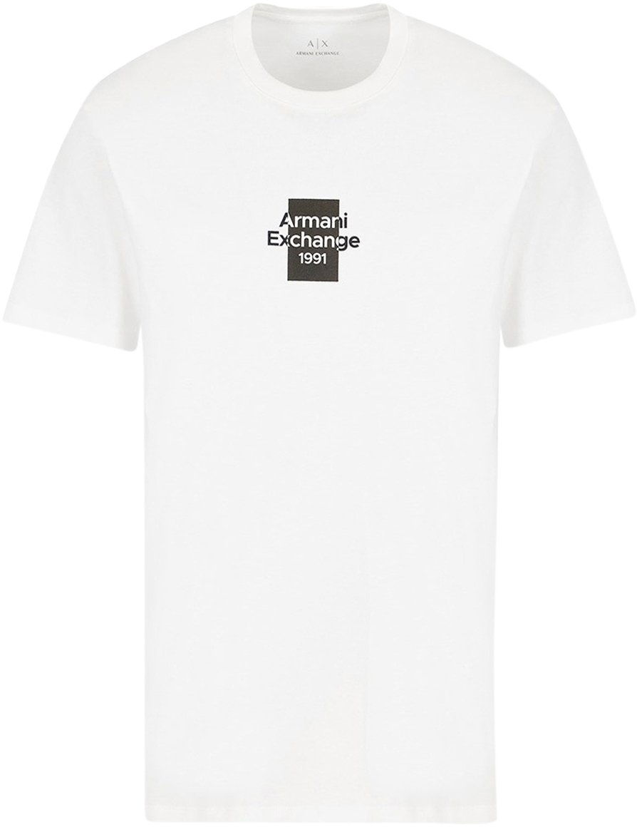 Armani Exchange T-Shirts And Polos White Wit
