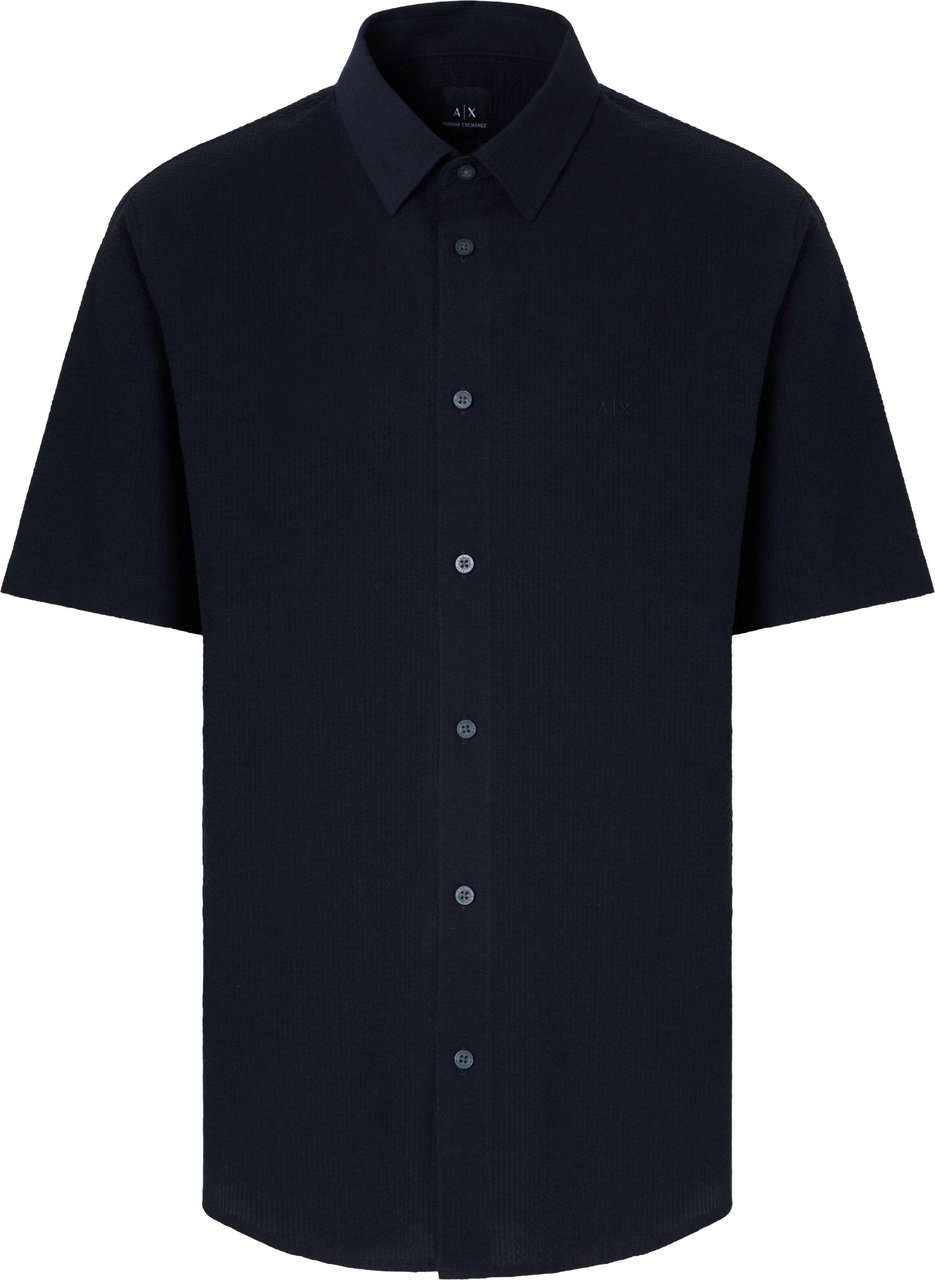 Armani Exchange Armani Exchange  Overhemden Donkerblauw Xm001237 Af13141 Blauw