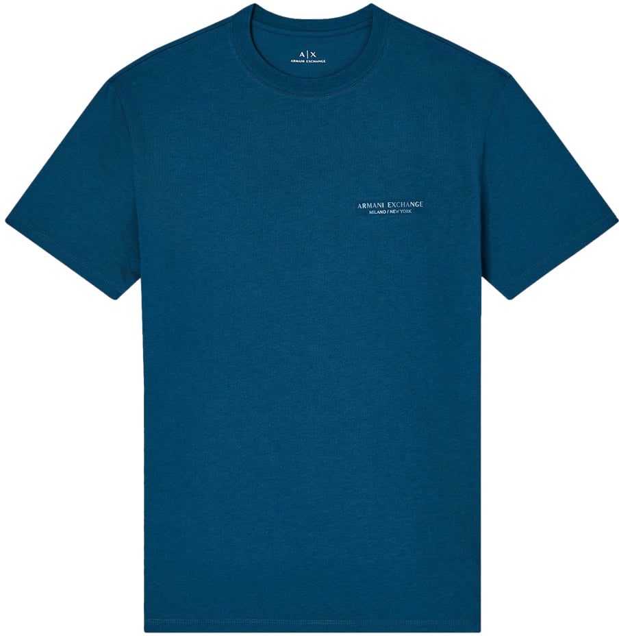 Armani Exchange T-Shirts And Polos Ottanio Blauw