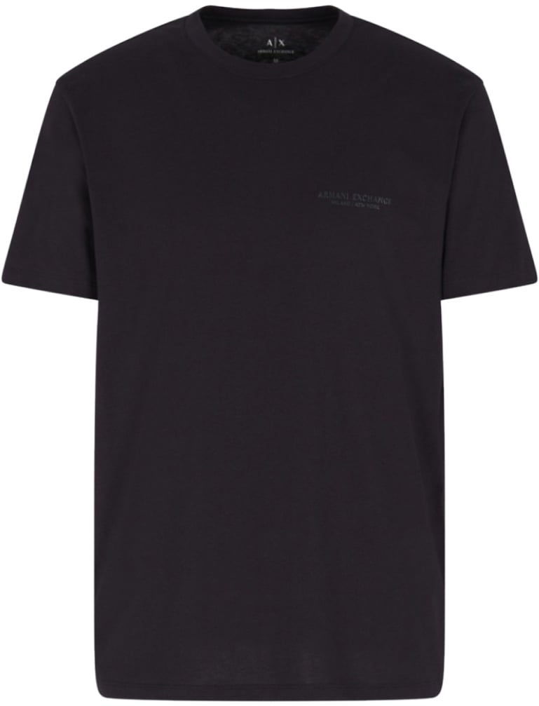 Armani Exchange T-Shirts And Polos Black Zwart