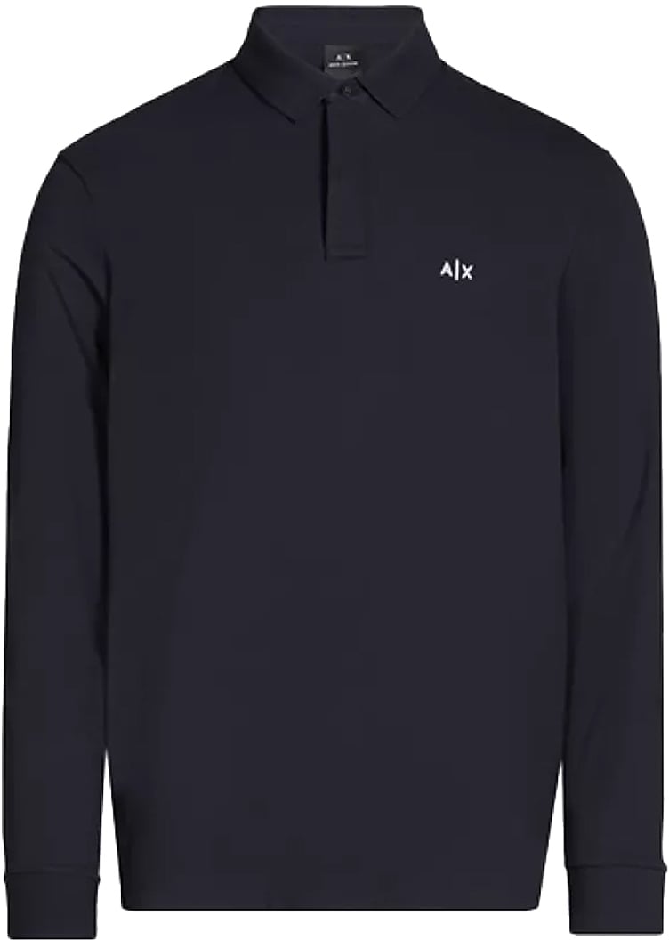 Armani Exchange T-Shirts And Polos Blue Blauw