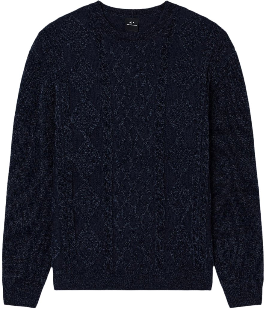 Armani Exchange Sweaters Blue Blauw