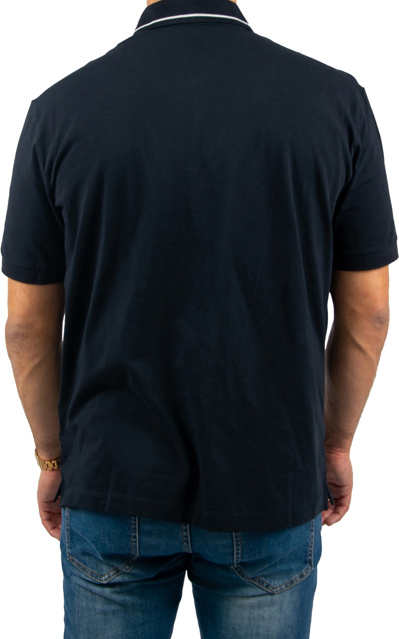 Armani Exchange Armani Exchange Polo Shirt Blauw